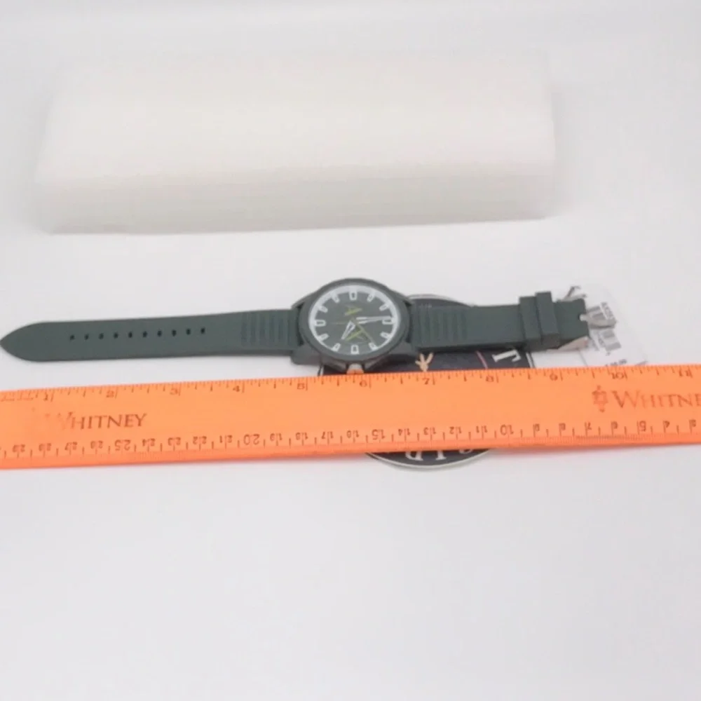 ARMANI EXCHANGE A/X  Dark Green Quartz Analog Watch NWT